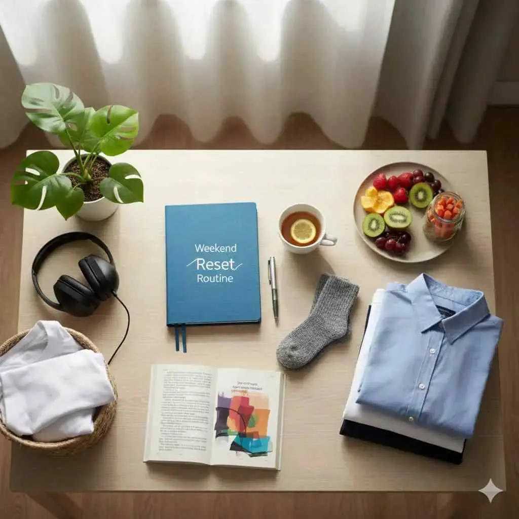 Weekend reset routine lifestyle tips in hindi