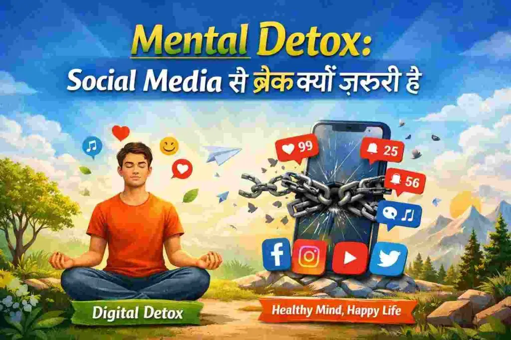 Mental Detox - Social Media से ब्रेक क्यों ज़रूरी है